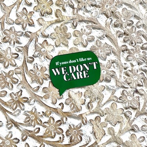 Philadelphia Water Bottle Stickers | Eagles Decals | Teacher Gift | Eagles Fan Gifts We Don't Care