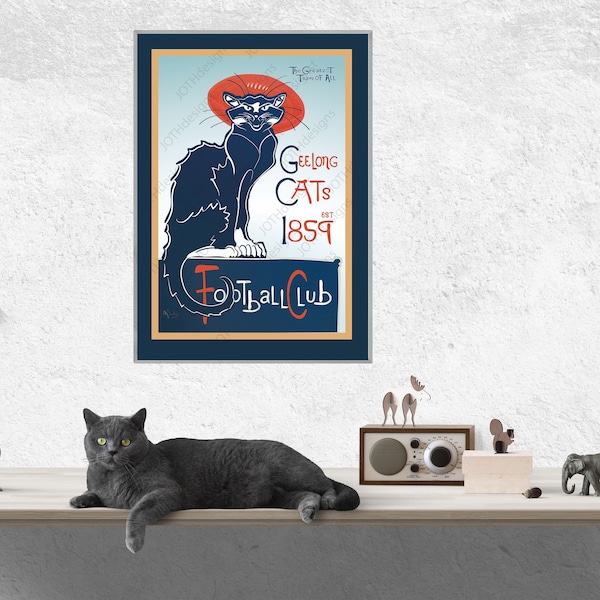 Cat Art Etsy Australia
