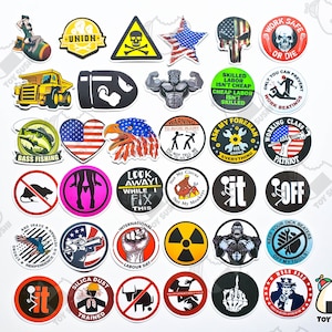 100 pcs "Hard Hat" Sticker Pack | Powerline | Welding | Stripper | Beard Gifts | Mechanic | Gorilla | Essential Worker | Construction Gifts image 3