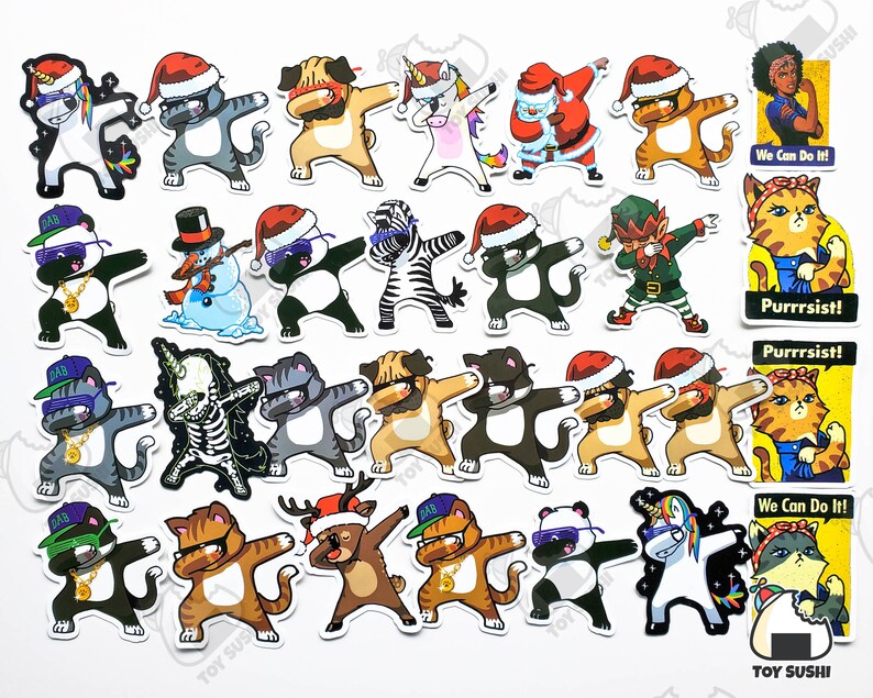 Dab Sticker 29 Pcs