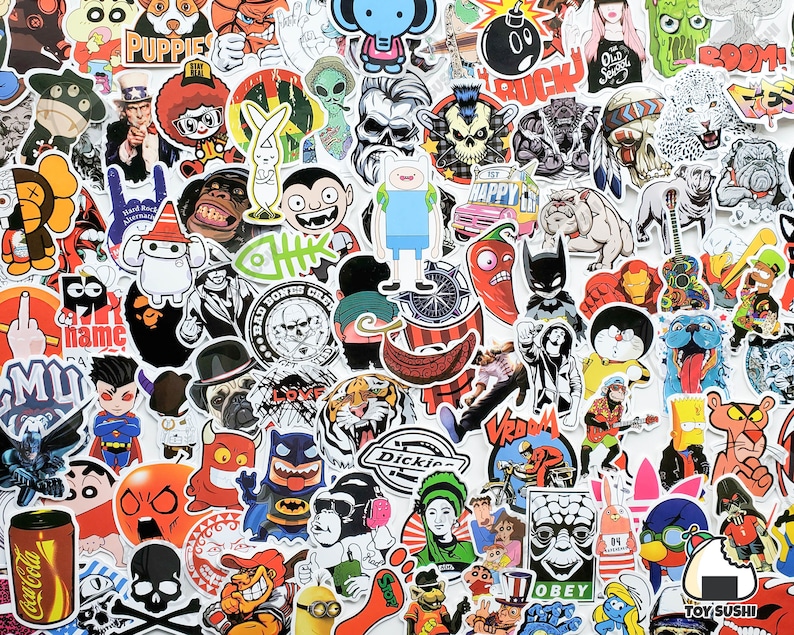 Random Sticker Page 25-200 Pcs Random Stickers Mystery Pack College Planner - Etsy