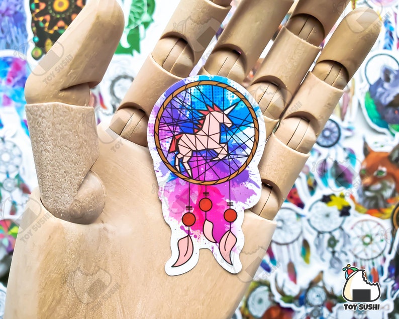 57 Pcs dream Catcher Sticker Pack Wall Hanging Etsy