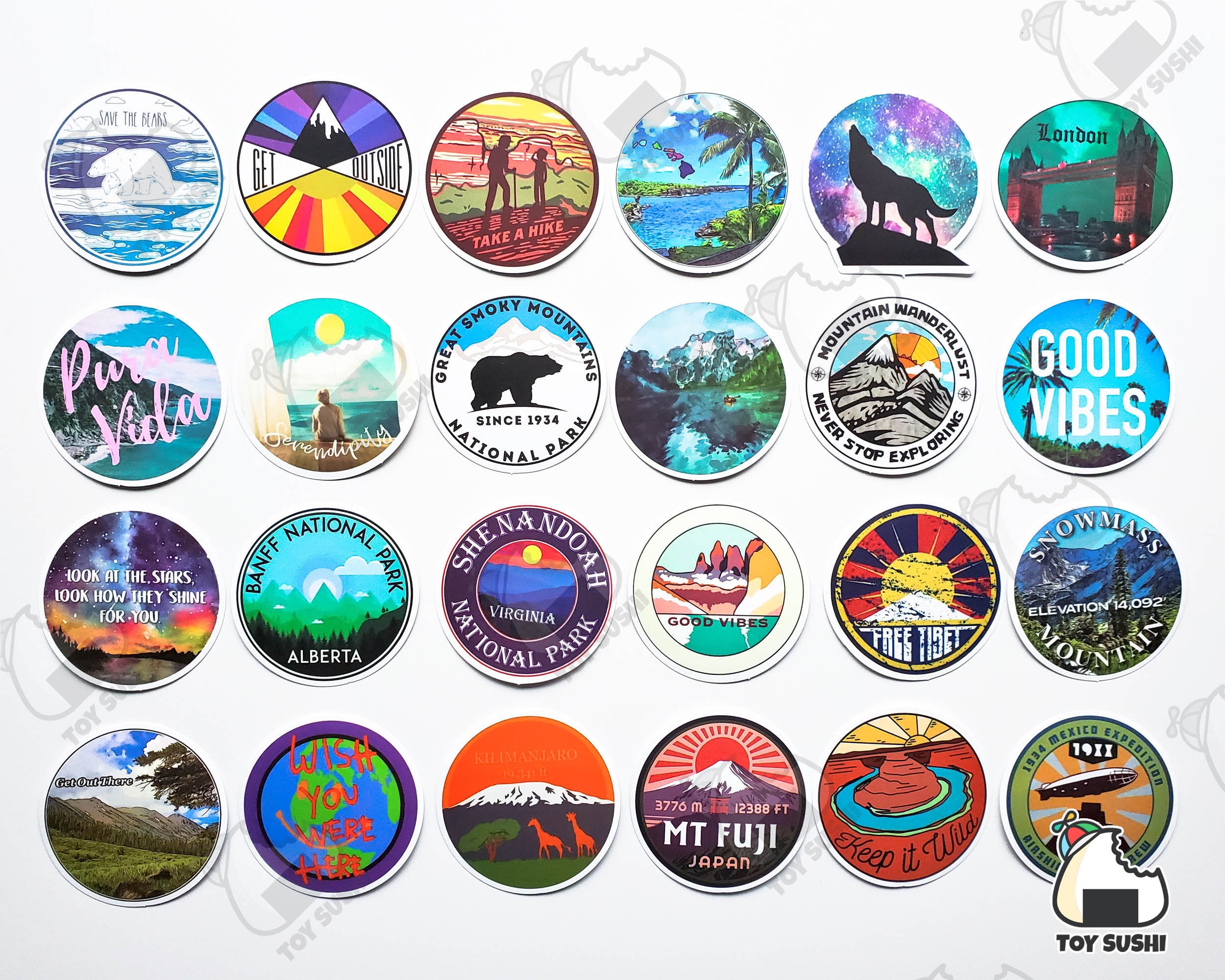 Sticker For Outside 95 Pcs