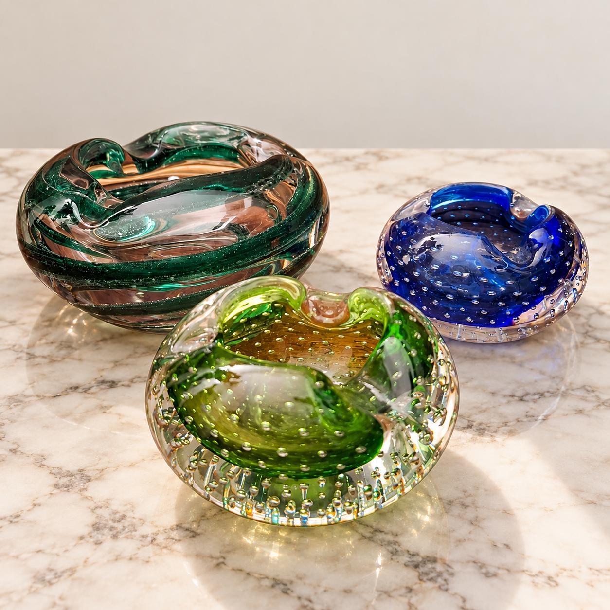Murano glass ashtray - Etsy 日本