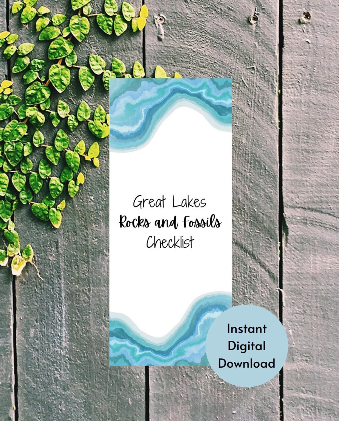 Printable Rocks and Fossils Checklist - Etsy