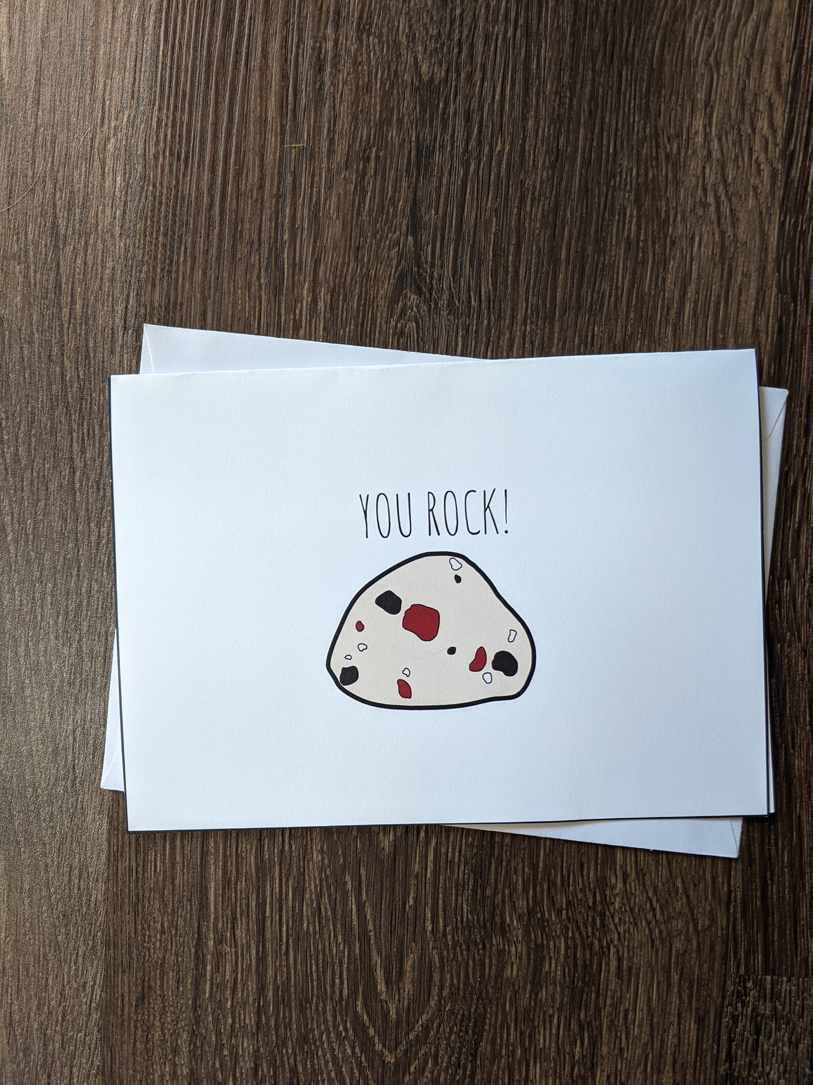 Rock Greeting Card Pack - Etsy