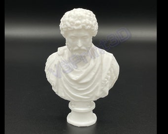 Marcus Aurelius Bust, Roman Emperor, Stoic, desk top decoration, 3D Printed