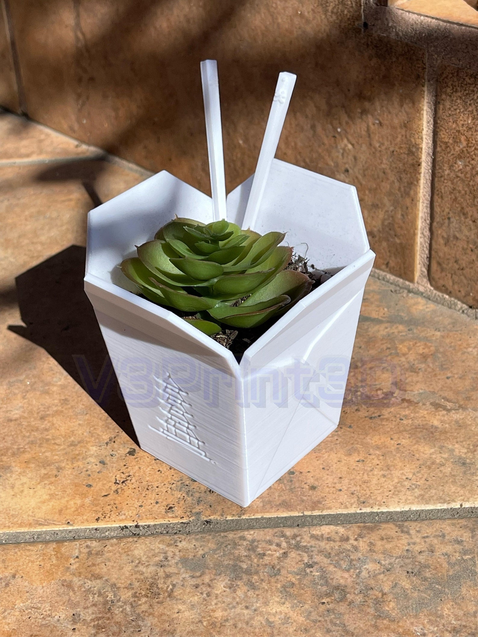 Chinese Takeout Planter Plant Pot for Succulents Air Plants Etsy
