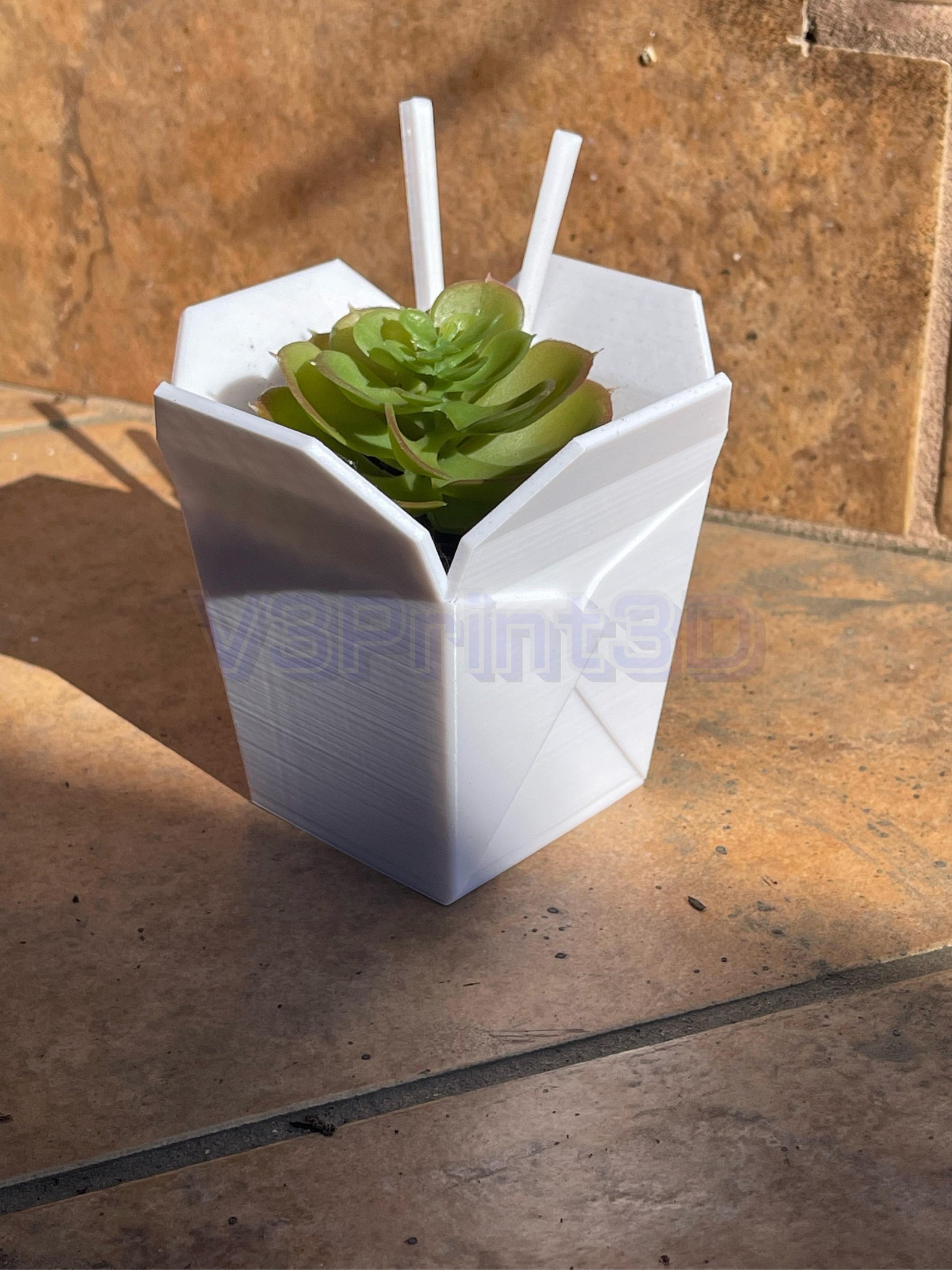 Chinese Takeout Planter Plant Pot for Succulents Air Plants Etsy