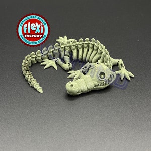 Gelenk Flexible Alligator Krokodil. Spielzeug, Flexi Factory Autorisierter Verkäufer, lustiges Spielzeug für Kinder Sensory Toy Gadget