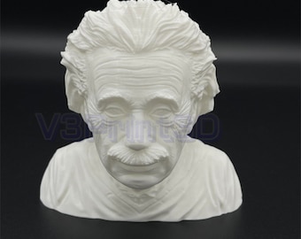Albert Einstein Bust,  Statue decoration for home, office, desk top.