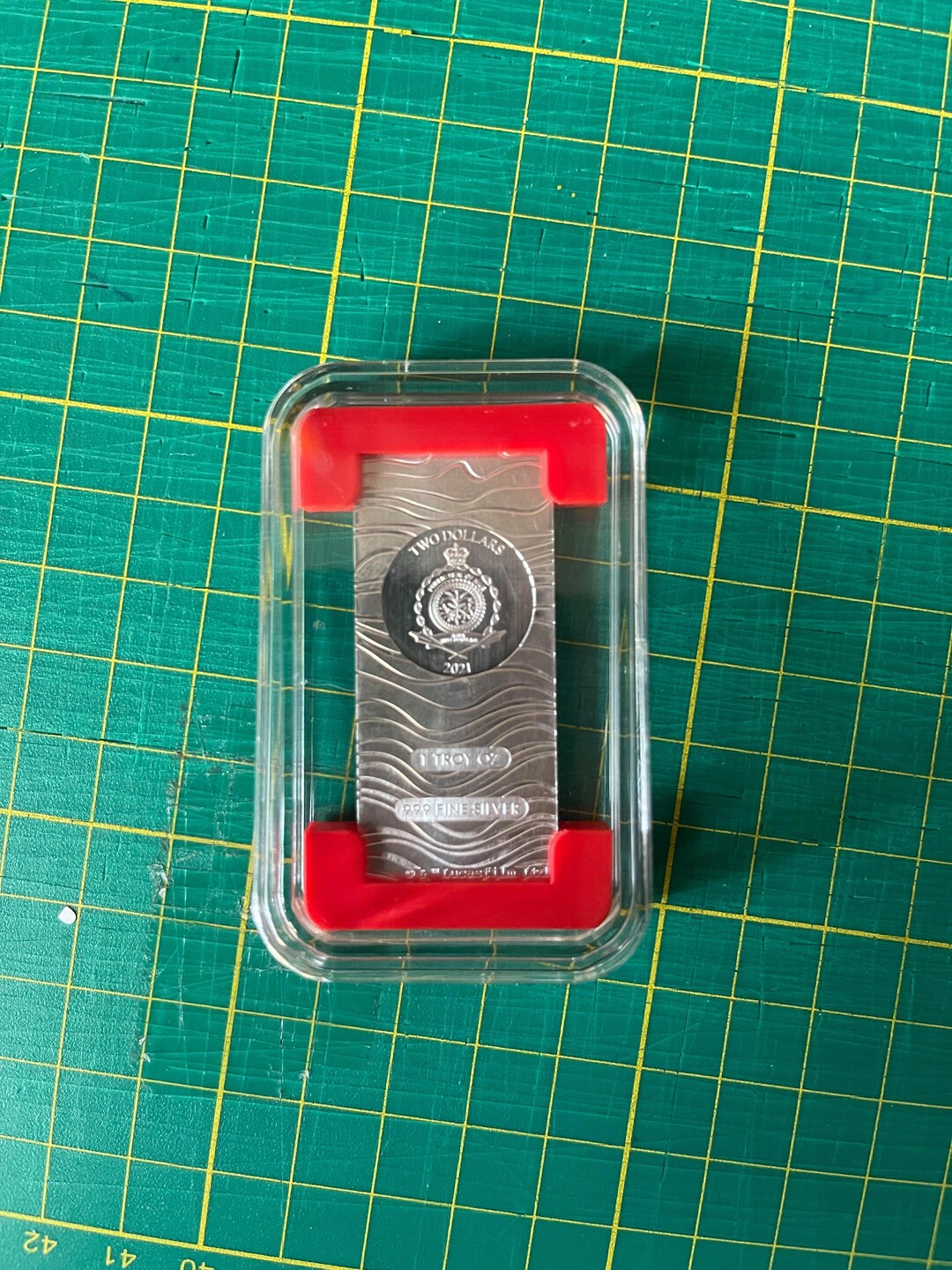 Capsule INSERTS for 1oz Silver Beskar Bar , 3D Printed Bullion Capsule ...