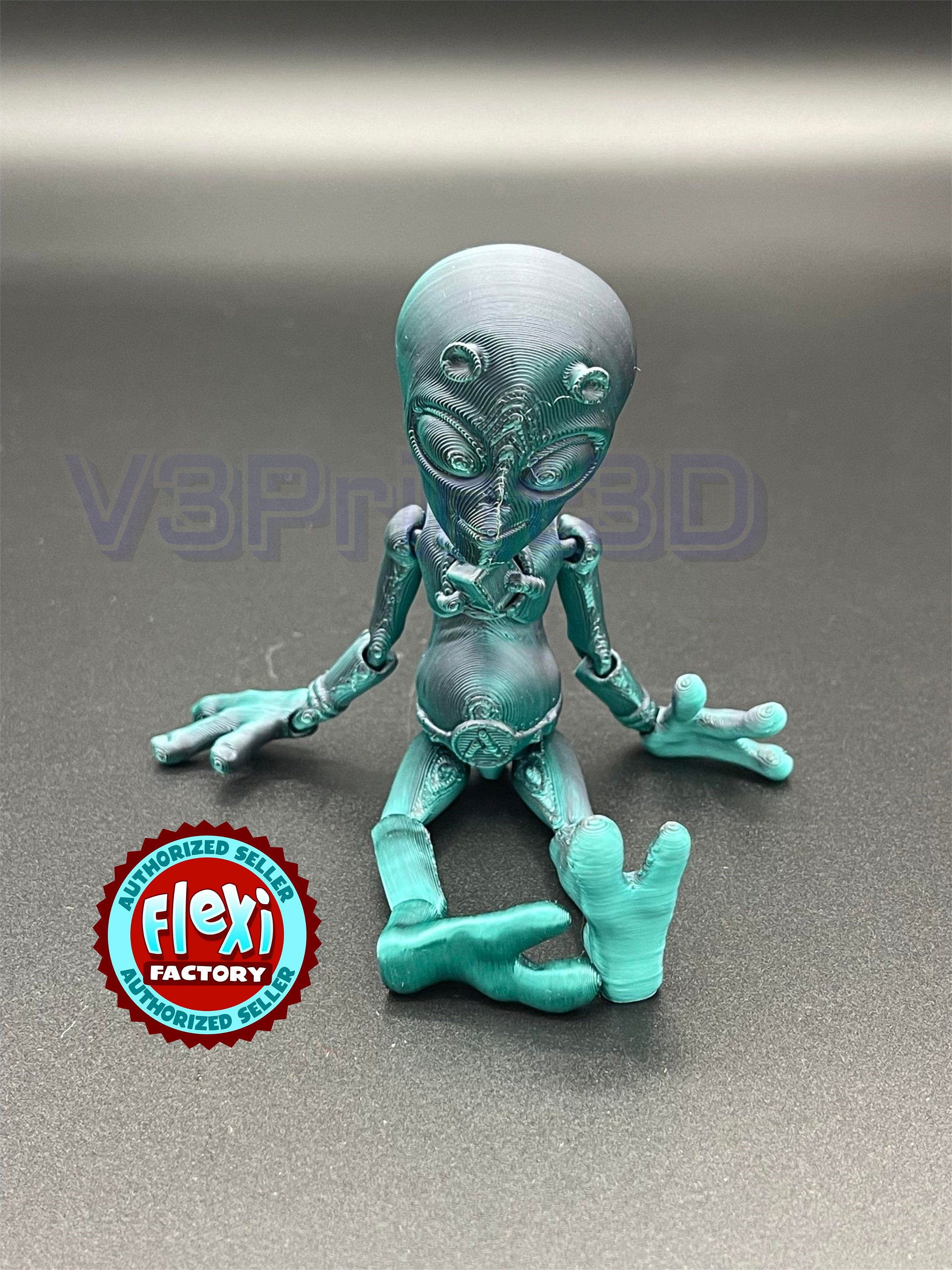 Articulated/flexible Alien Toy, Flexi Factory Authorized Reseller, Fun ...