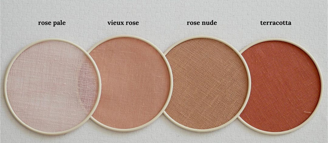 Rose Sample Color Chart - Etsy