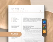 Nurse Resume Template Word, Resume Google Docs, Apple Pages Resume | Nursing Resume, LPN Resume, RN Resume, Medical Resume, CV Template