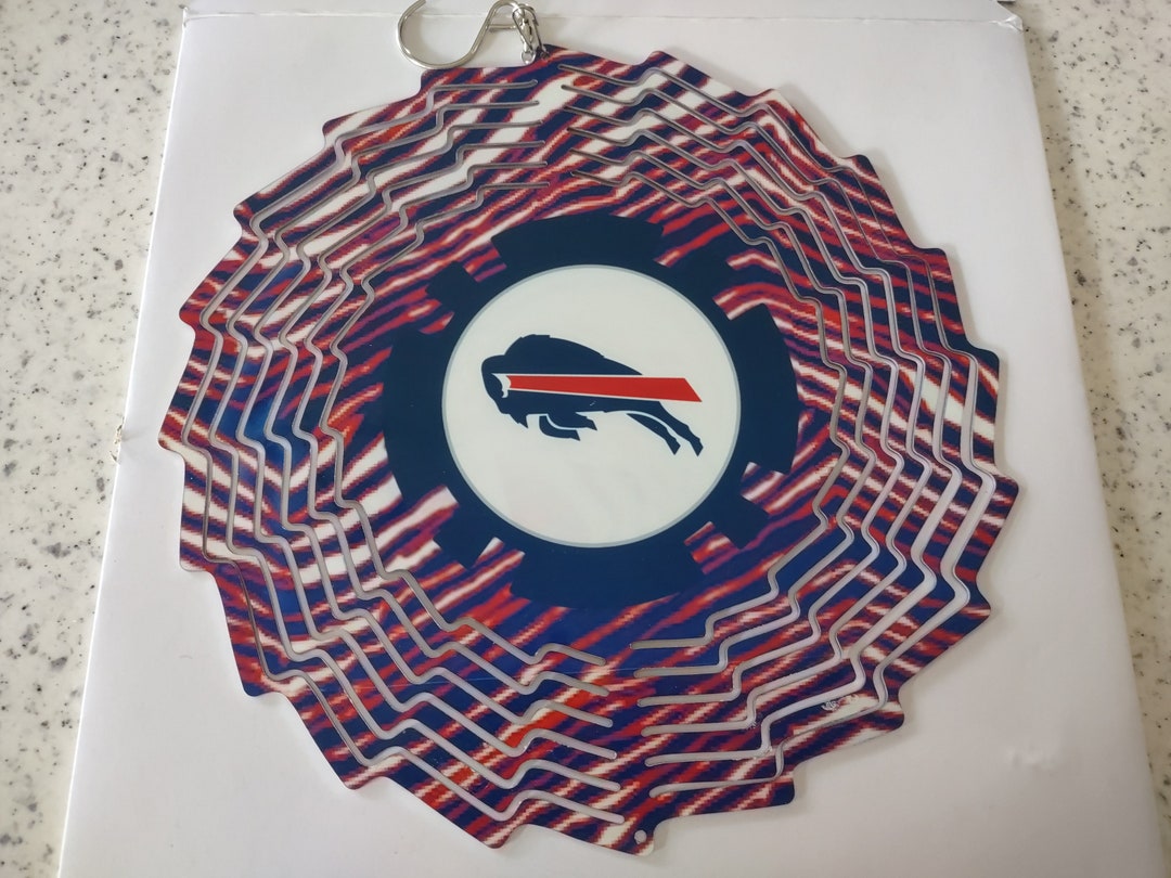 Buffalo Bills Wind Spinner With Hook Etsy