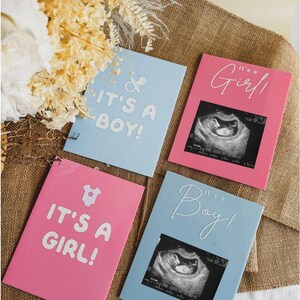 Baby Gender Announcements | Gender Reveal Sign