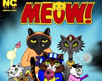 MEOW! Vol. 1 - A Cat Comic from a Cat Planet