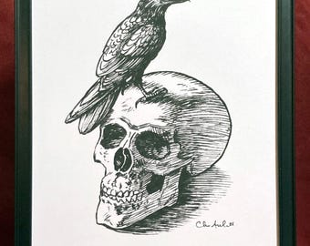 The Raven 8x10 Art Print