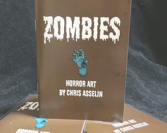 Zombies Horror Art Zine