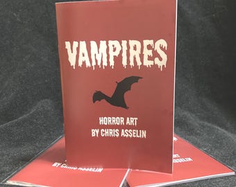 Vampires Horror Art Zine