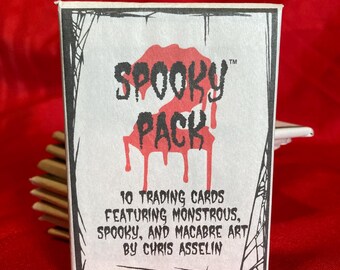 Spooky Pack Series 2 Trading Cards