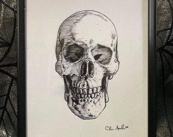 The Skull 8x10 Art Print