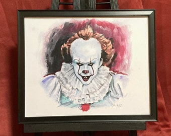 Pennywise 2017 8x10 Watercolor Art Print