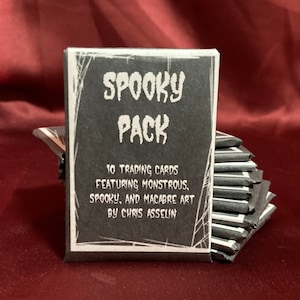 Spooky Pack Trading Cards