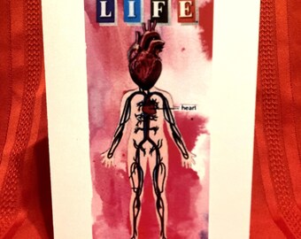 Your Love Gives Me LIFE Greeting Card