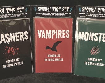 Spooky Zine Set