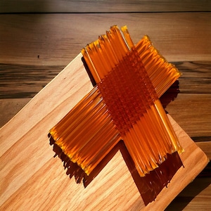 Pure Raw Honey Stick| Sweetener For Tea| Raw Honey| 5 grams each| Wildflower Honey | Organic Honey| Organic Honey| Sweet Honey Sticks|