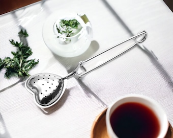 Heart Tea Infuser | Stainless Steel Loose Leaf Tea Strainer