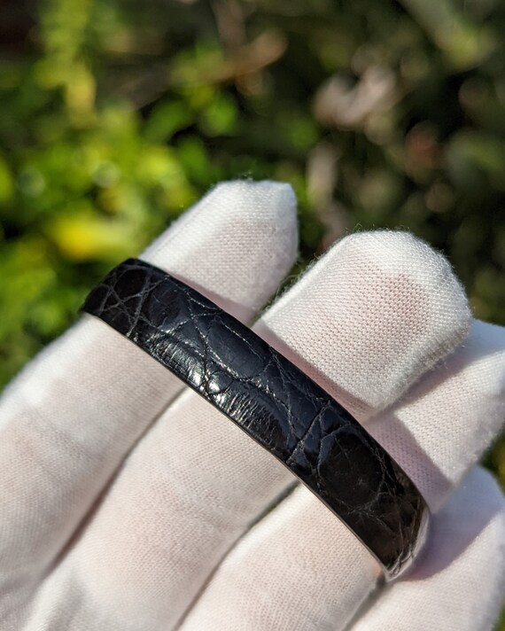 Coach men's leather bracelet sale