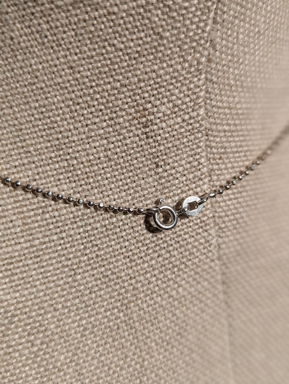 Cute crystal sterling silver pendant - image 3
