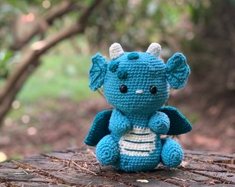 Crochet Dragon Toy
