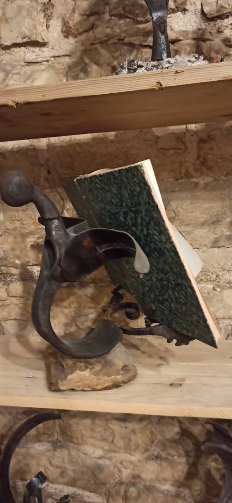 Medieval iron lectern image 5