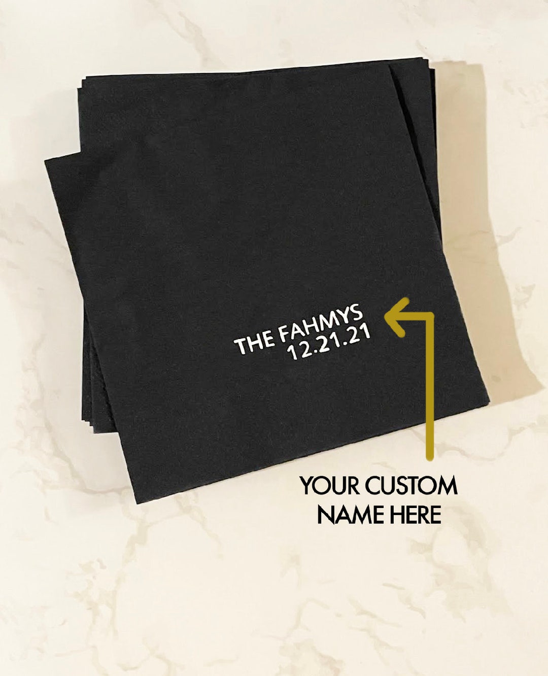 Custom Bar Napkins Personalized Cocktail Napkins Custom Napkins Party