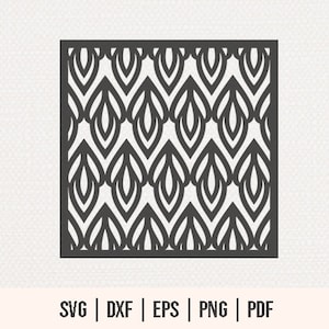 Bezszwowy wzór geometryczny SVG - Geometryczny wzór bezszwowy SVG - Szablon wzoru geometrycznego do malowania - Szablon geometryczny Szablon kwiatowy