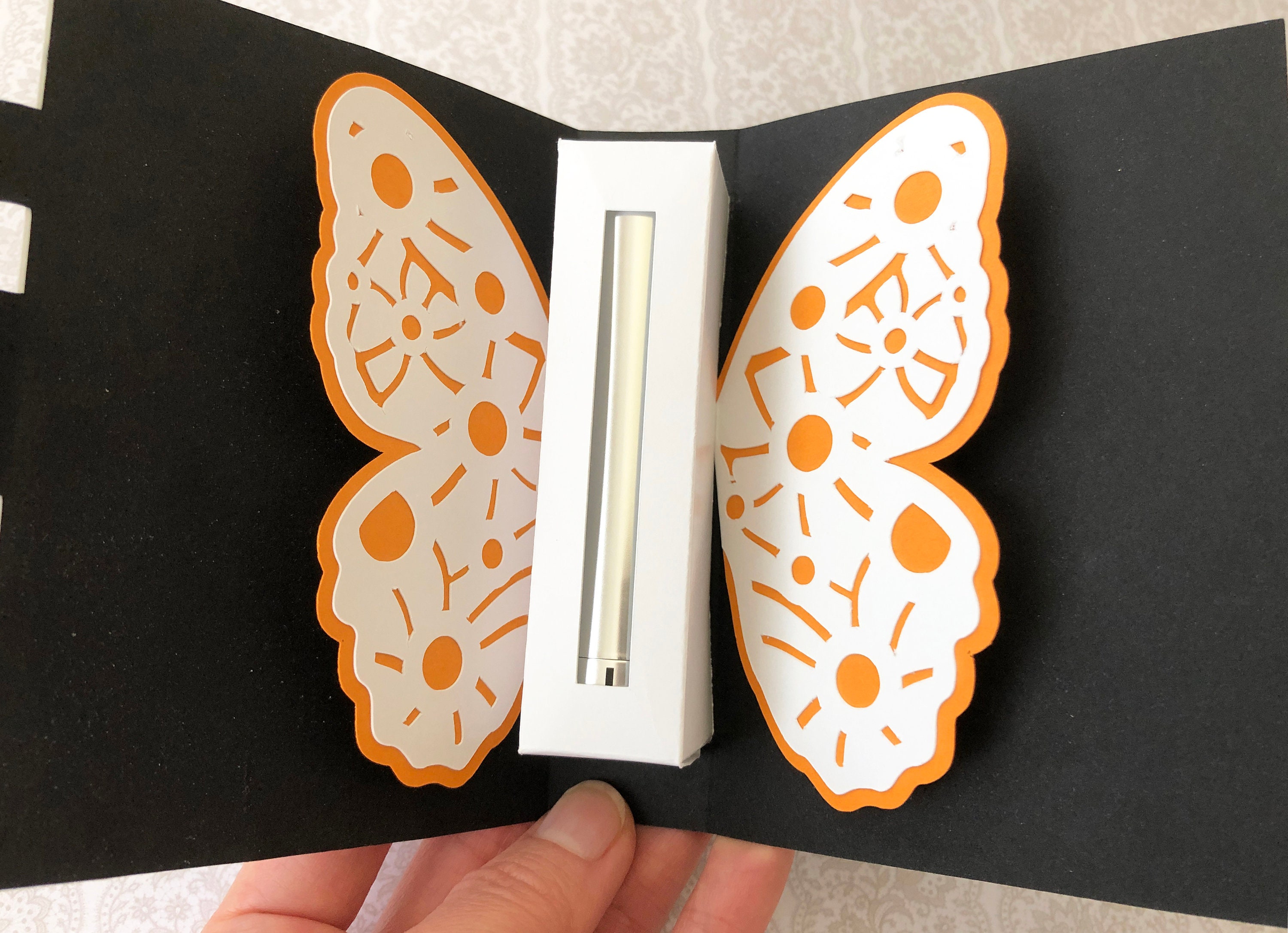 Purse Lip Balm Holder Template Pop up Butterfly Lip Balm Etsy