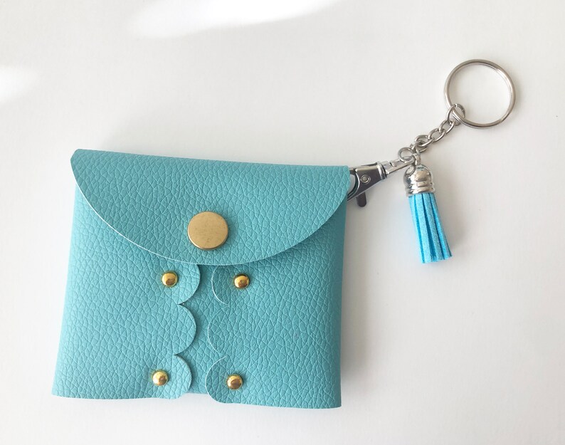 Keychain Coin Purse SVG Bundle Keyring Coin Purse Template Etsy