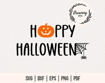 Fröhliches Halloween SVG - Halloween Spinnennetz SVG - Halloween svg - Jack o'lantern SVG - Happy Halloween Witches SVG - Süßes Halloween svg