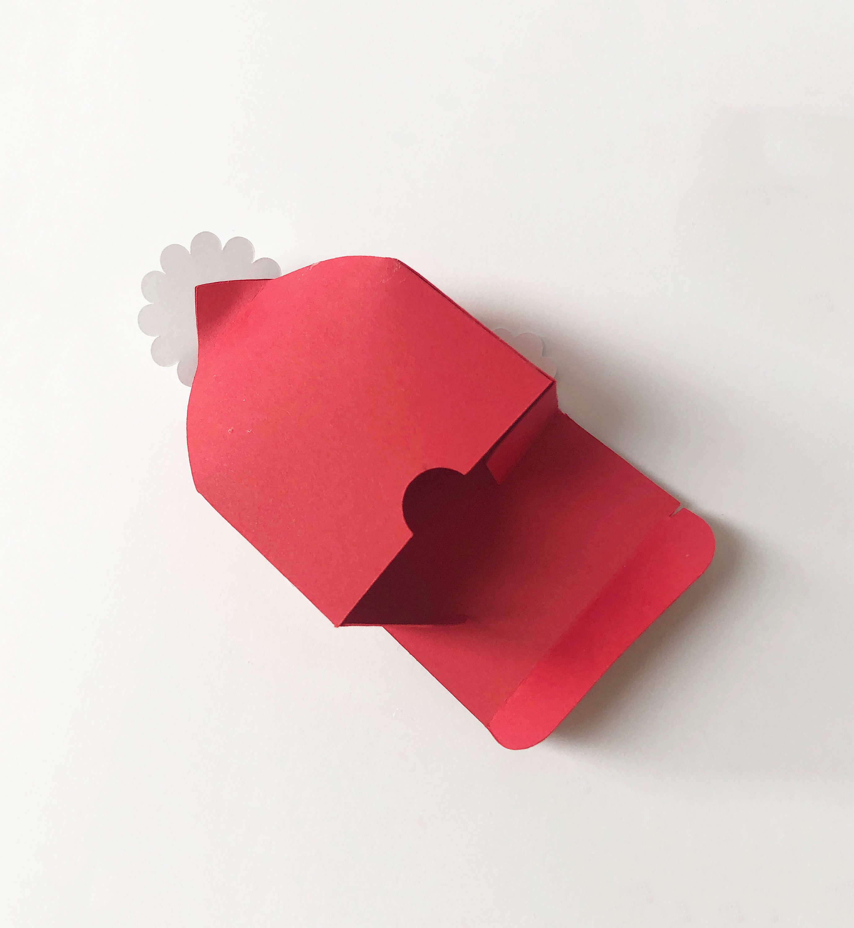 Santa Hat Box SVG Santa Hat Gift Box Template Christmas Etsy