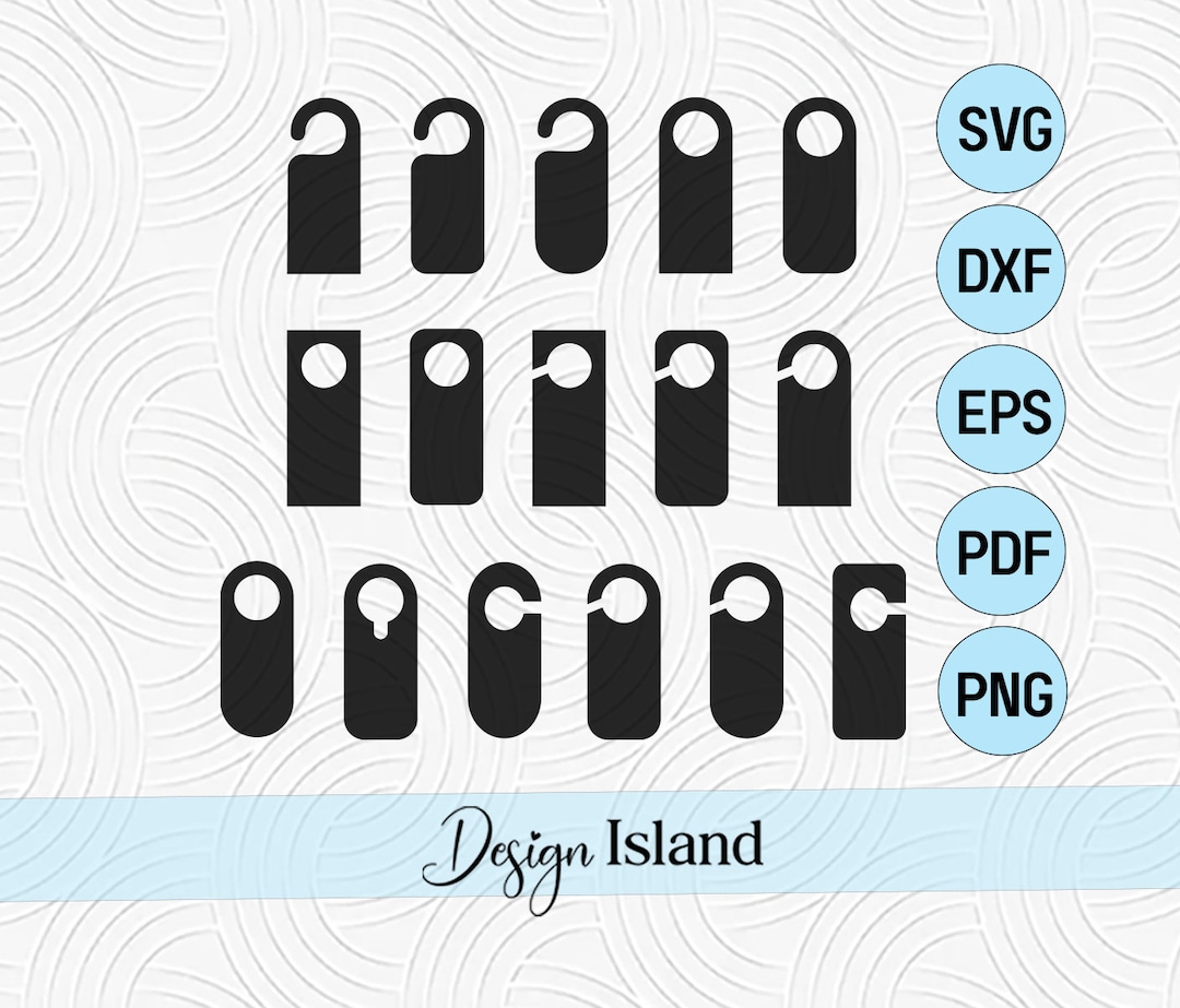 16 Door Hangers SVG Door Hanger SVG Bundle Door Hanger Front Door SVG