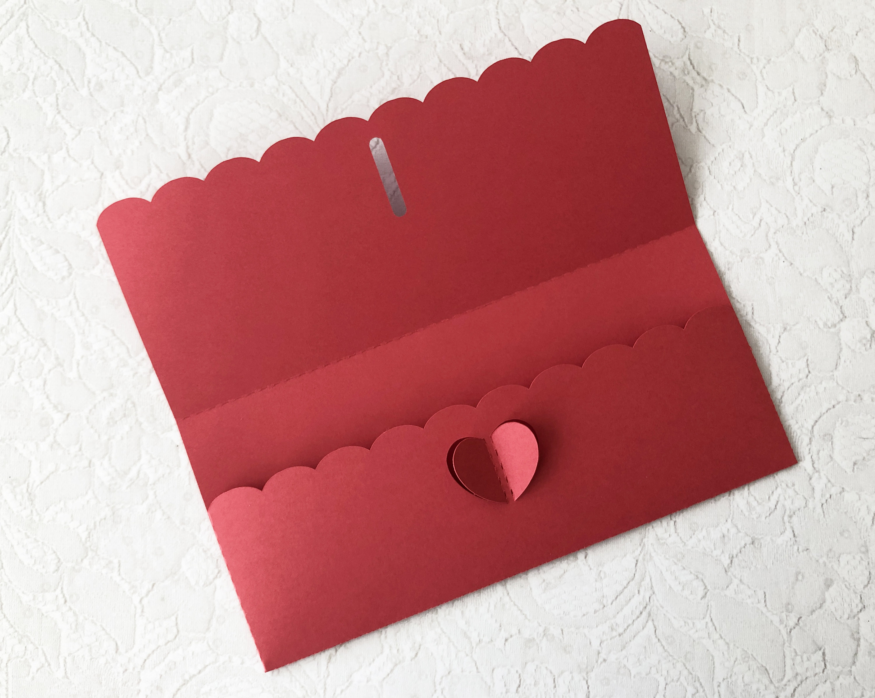 Money Holder Card SVG Scallop Money Card SVG Money Holder Etsy UK