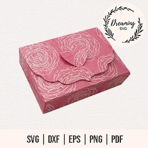 Heart Box SVG - Heart Gift Box Template - Heart Twist Box SVG - Party Favor Box SVG - Bridal Box svg - Wedding Keepsake Box svg