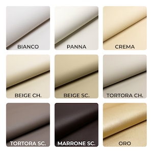 GIURI TESSUTI Faux Leather BREMA, Waterproof and Anti Cracking Fabric for Furniture, Interior Upholstery and Accessories H. 140cm image 6
