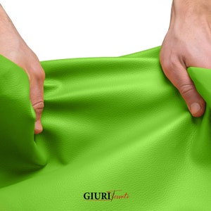 GIURI TESSUTI Tessuto Similpelle BREMA, Impermeabile e Anti Screpolatura per Arredo, Tappezzeria d'Interni e Accessori Ecopelle H. 140cm immagine 9