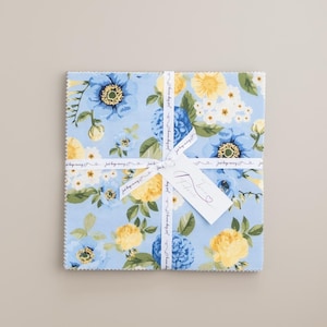 True Fabrics - Sunshine Blooms - Precut Fabric 10" Squares