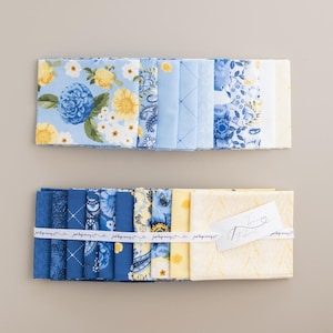 True Fabrics - Sunshine Blooms - Precut Fabric Fat Quarter Bundle